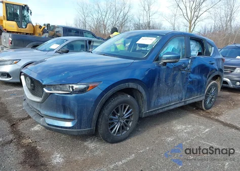 2021 Mazda Cx-5 Sport из США, поврежденный, VIN JM3KFBBM8M0370533
